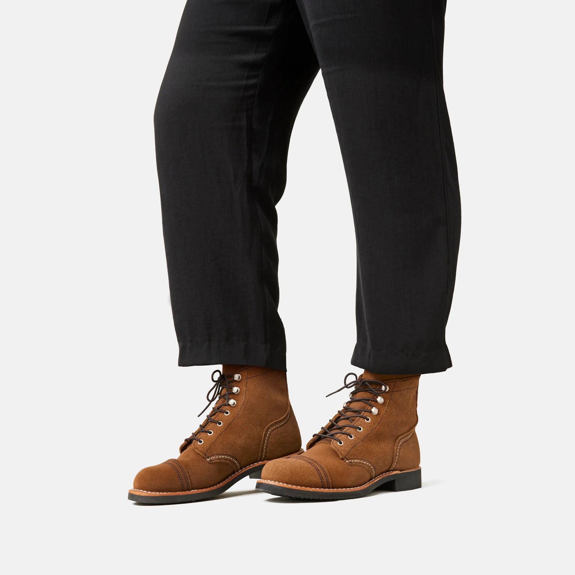 Red Wing Shoes Iron Ranger Short Boot in Clove Acampo Leather 3364 | Red Wing Heritage