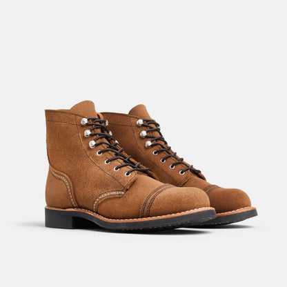 Red Wing Shoes Iron Ranger Short Boot in Clove Acampo Leather 3364 | Red Wing Heritage
