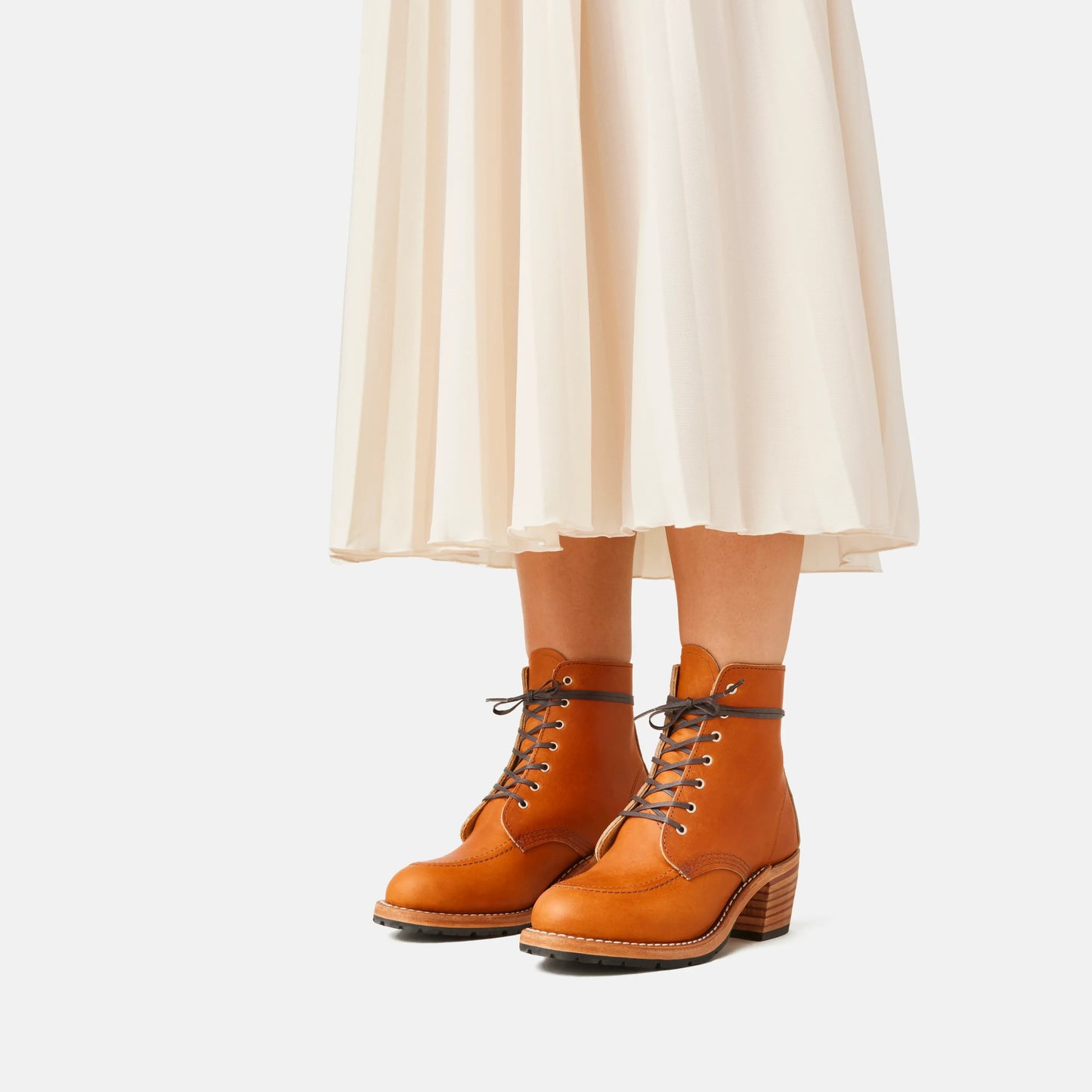 Red Wing Shoes Clara Heeled Boot in Brown Leather 3404 | Red Wing Heritage