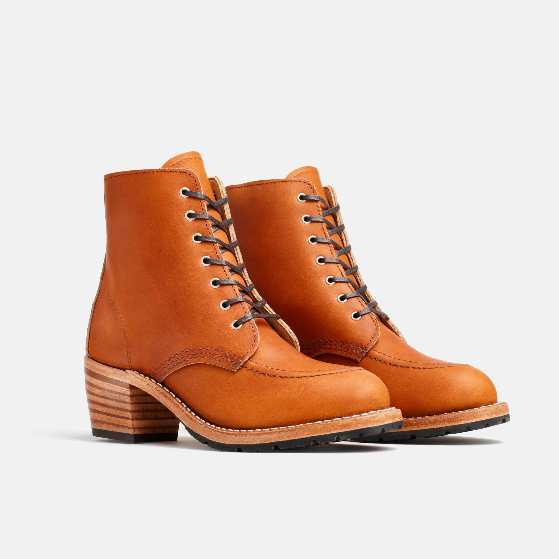 Red Wing Shoes Clara Heeled Boot in Brown Leather 3404 | Red Wing Heritage