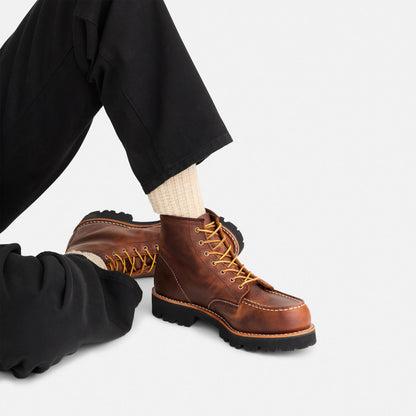 Red Wing Shoes Porter Moc in Copper Rough & Tough 3498 | Red Wing Heritage