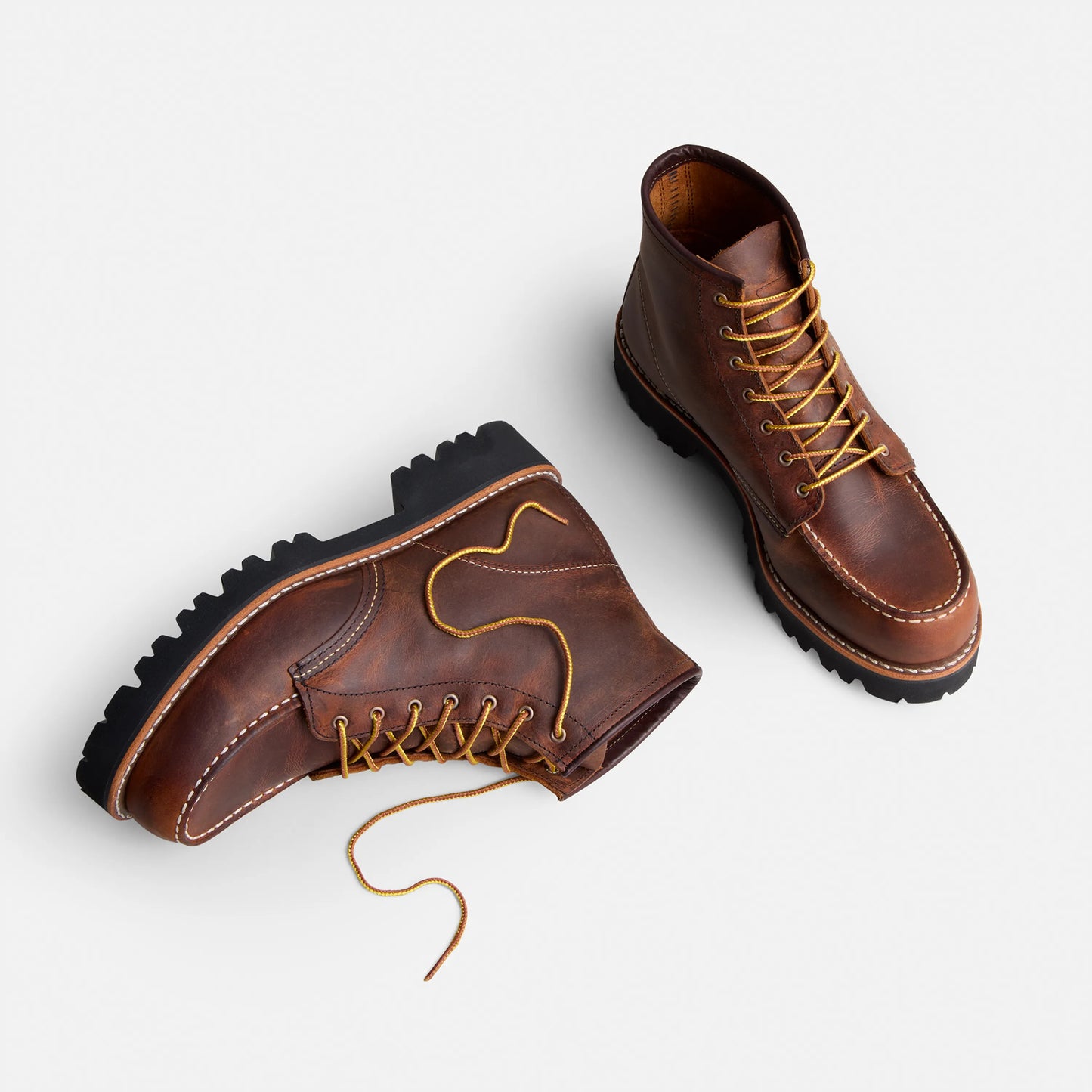 Red Wing Shoes Porter Moc in Copper Rough & Tough 3498 | Red Wing Heritage