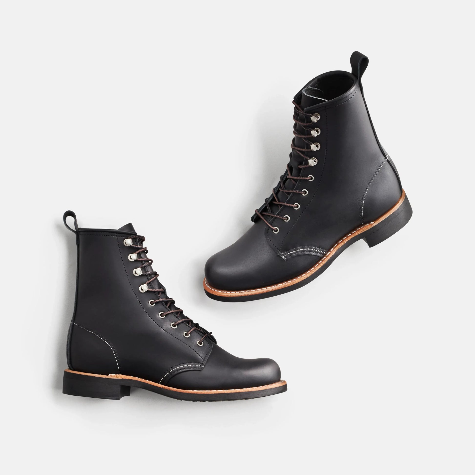 Red Wing Shoes Silversmith Short Boot in Black Leather 3361 | Red Wing Heritage