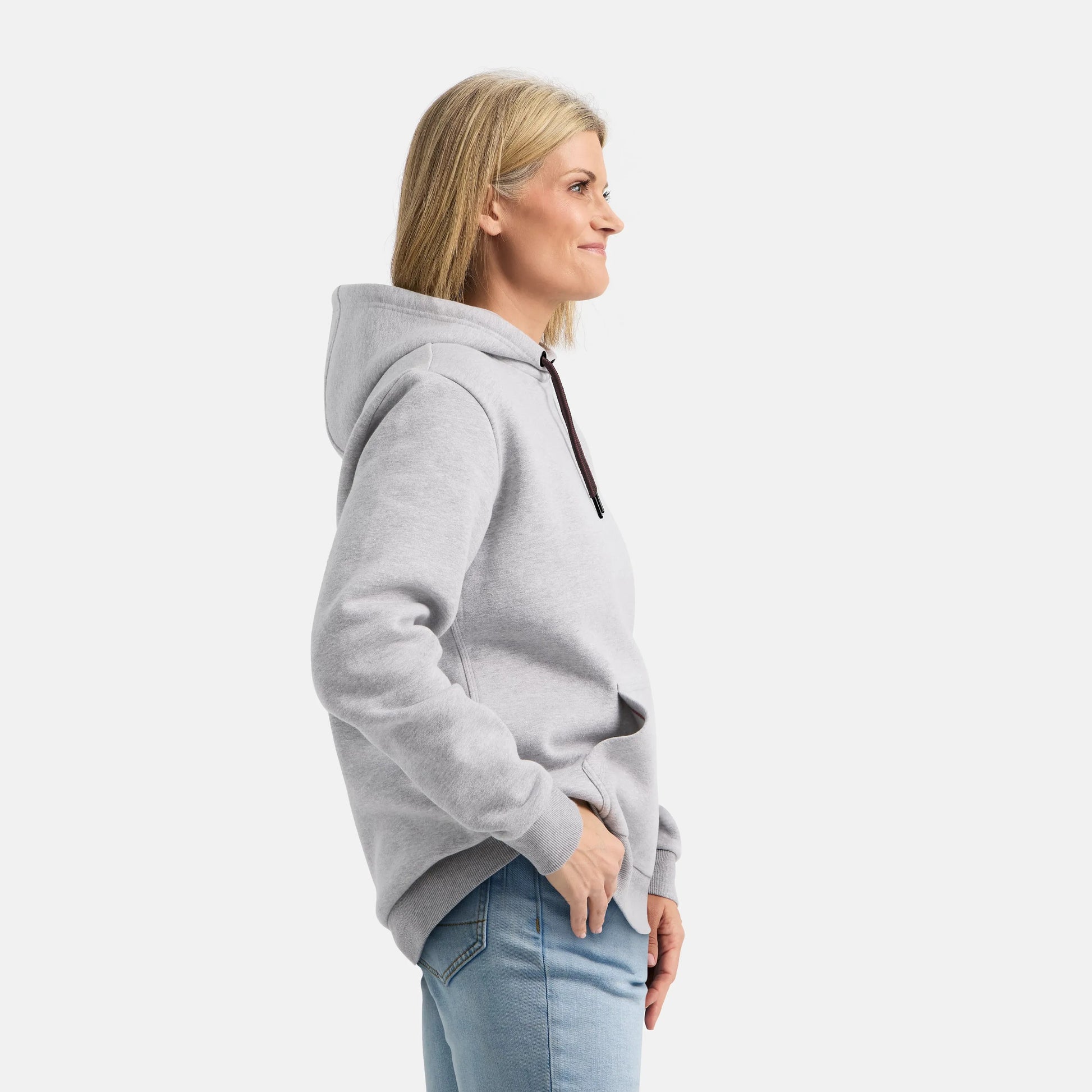Red Wing Shoes Classic Hoodie in Heather Gray 98485