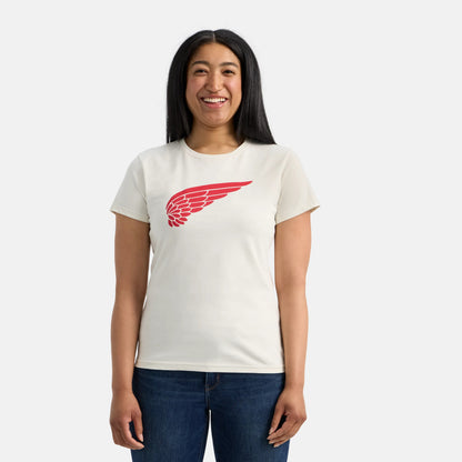 Red Wing Shoes Short Sleeve Classic Wing Tee in White 98483
