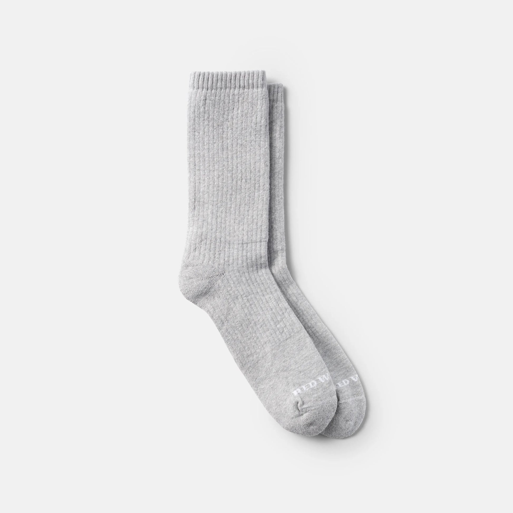 Red Wing Shoes Unisex Cushion Crew Socks in Gray | Red Wing Heritage 97671