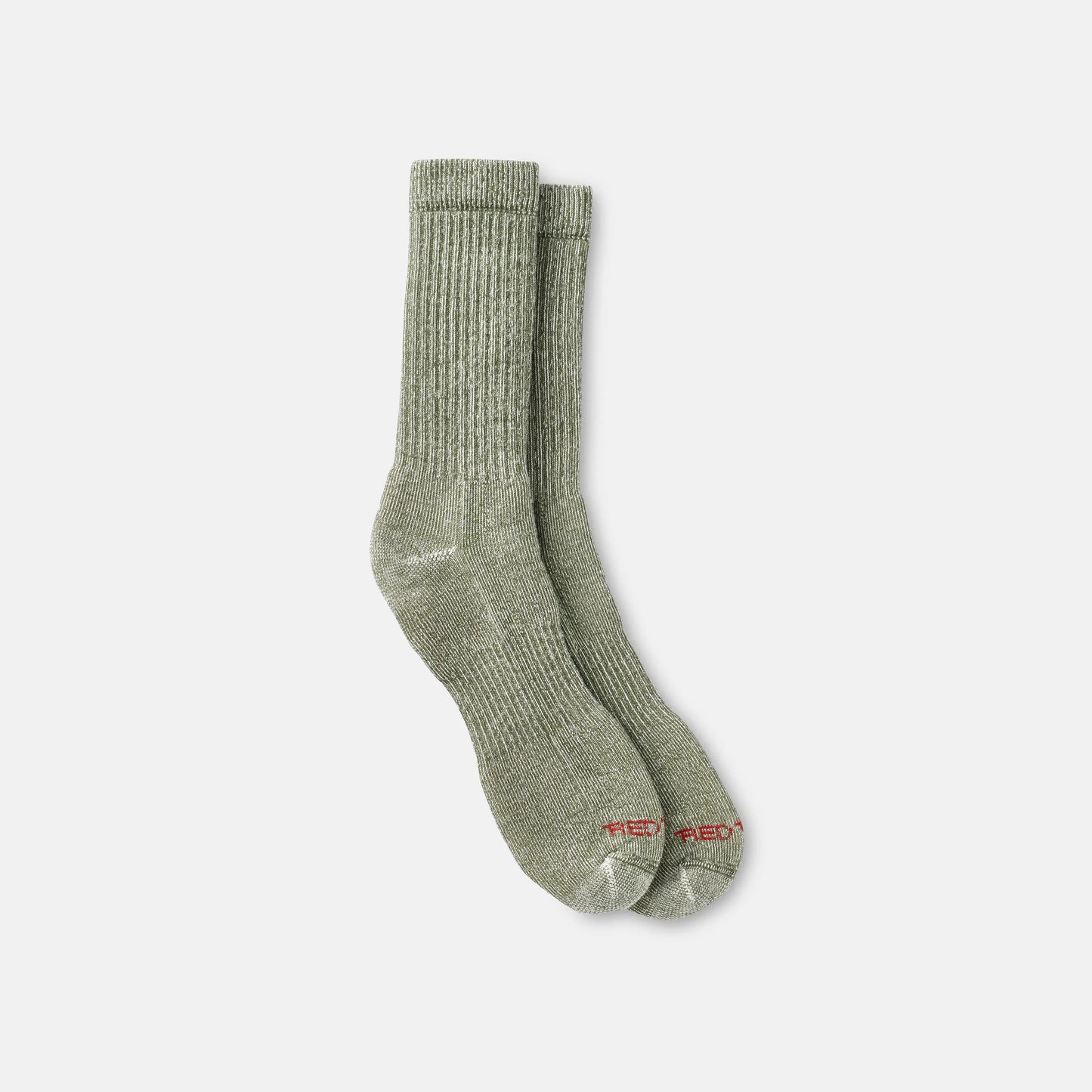 Red Wing Shoes Unisex Full Crew Socks in Olive 97664 | Red Wing Heritage