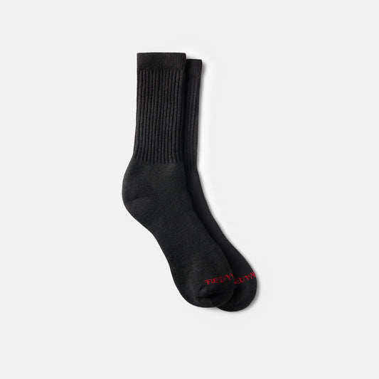 Red Wing Shoes Unisex Acrylic Blend Crew Sock in Black 97308