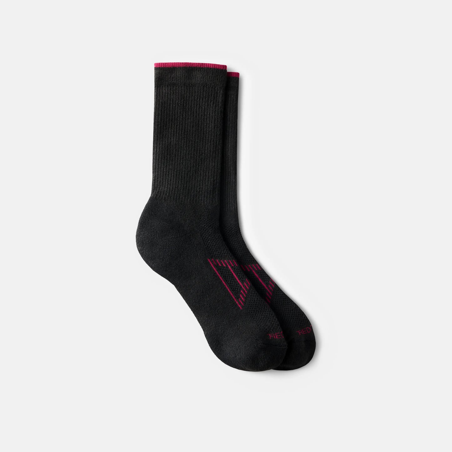 Red Wing Shoes Unisex CoolMax® Blend Crew Sock in Black 97397