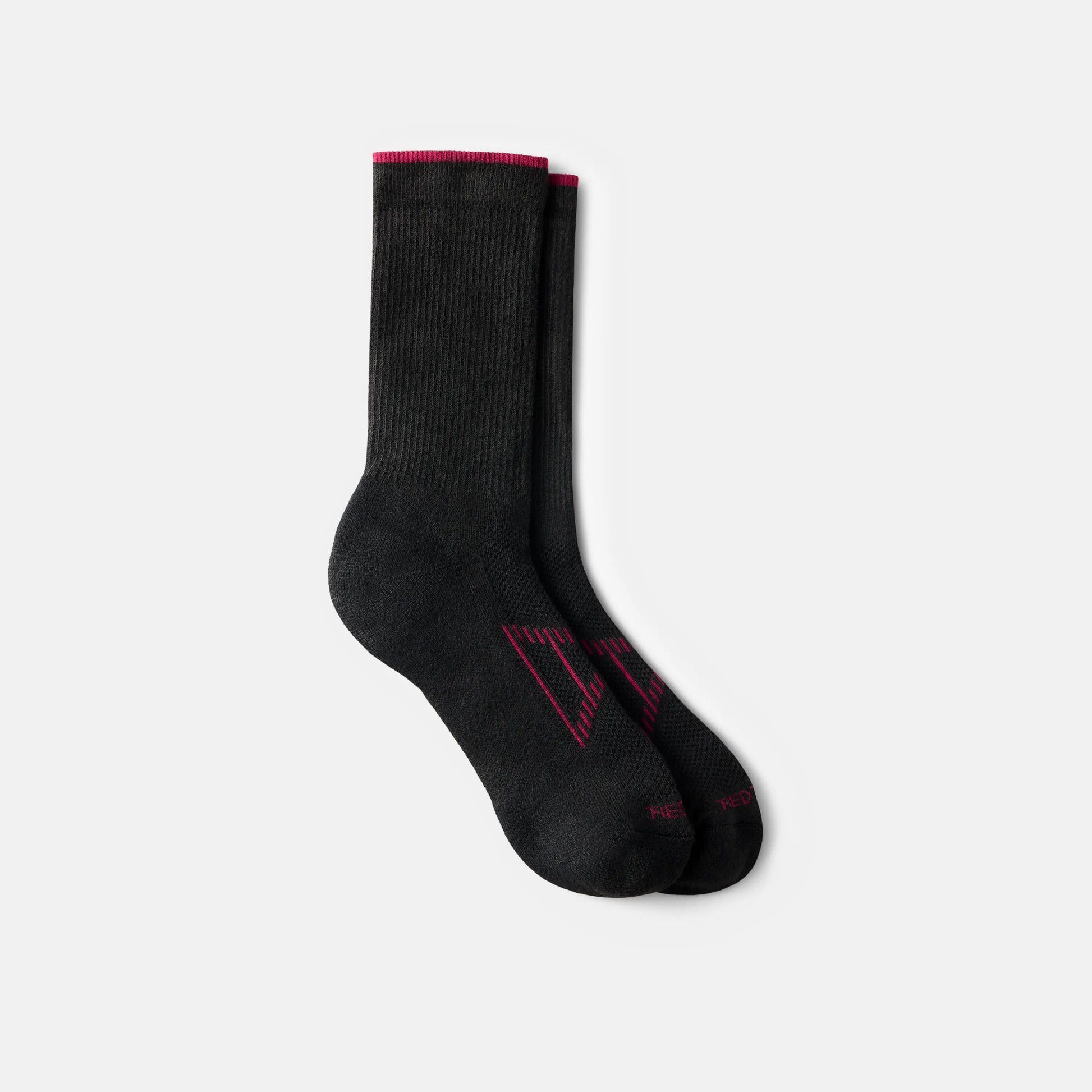 Red Wing Shoes Unisex CoolMax® Blend Crew Sock in Black 97397