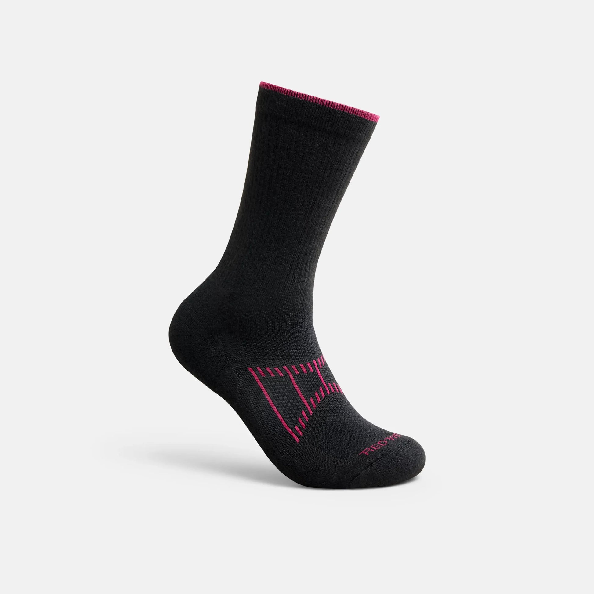 Red Wing Shoes Unisex CoolMax® Blend Crew Sock in Black 97397