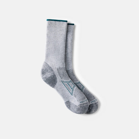 Red Wing Shoes Unisex CoolMax® Blend Crew Sock in Gray 97397