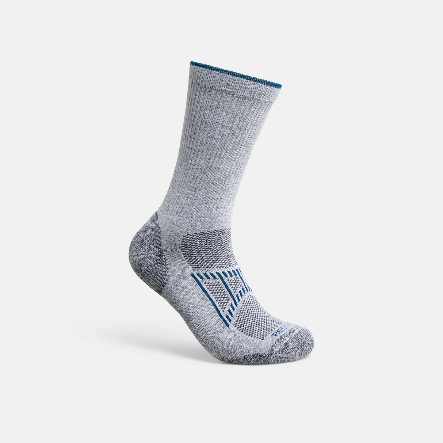 Red Wing Shoes Unisex CoolMax® Blend Crew Sock in Gray 97397