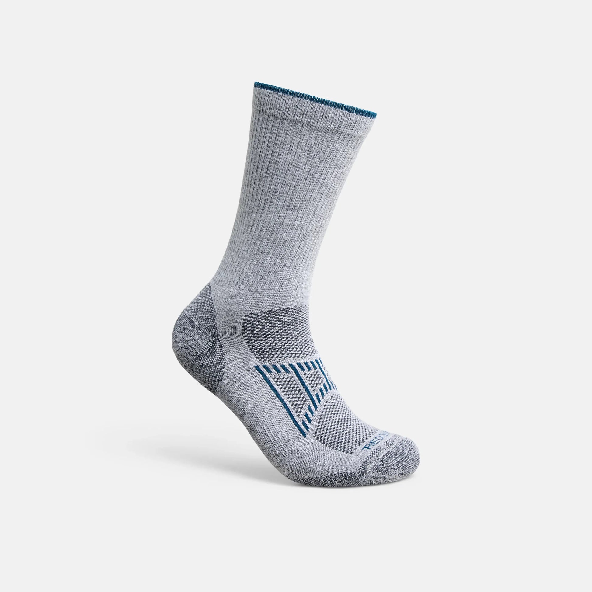 Red Wing Shoes Unisex CoolMax® Blend Crew Sock in Gray 97397