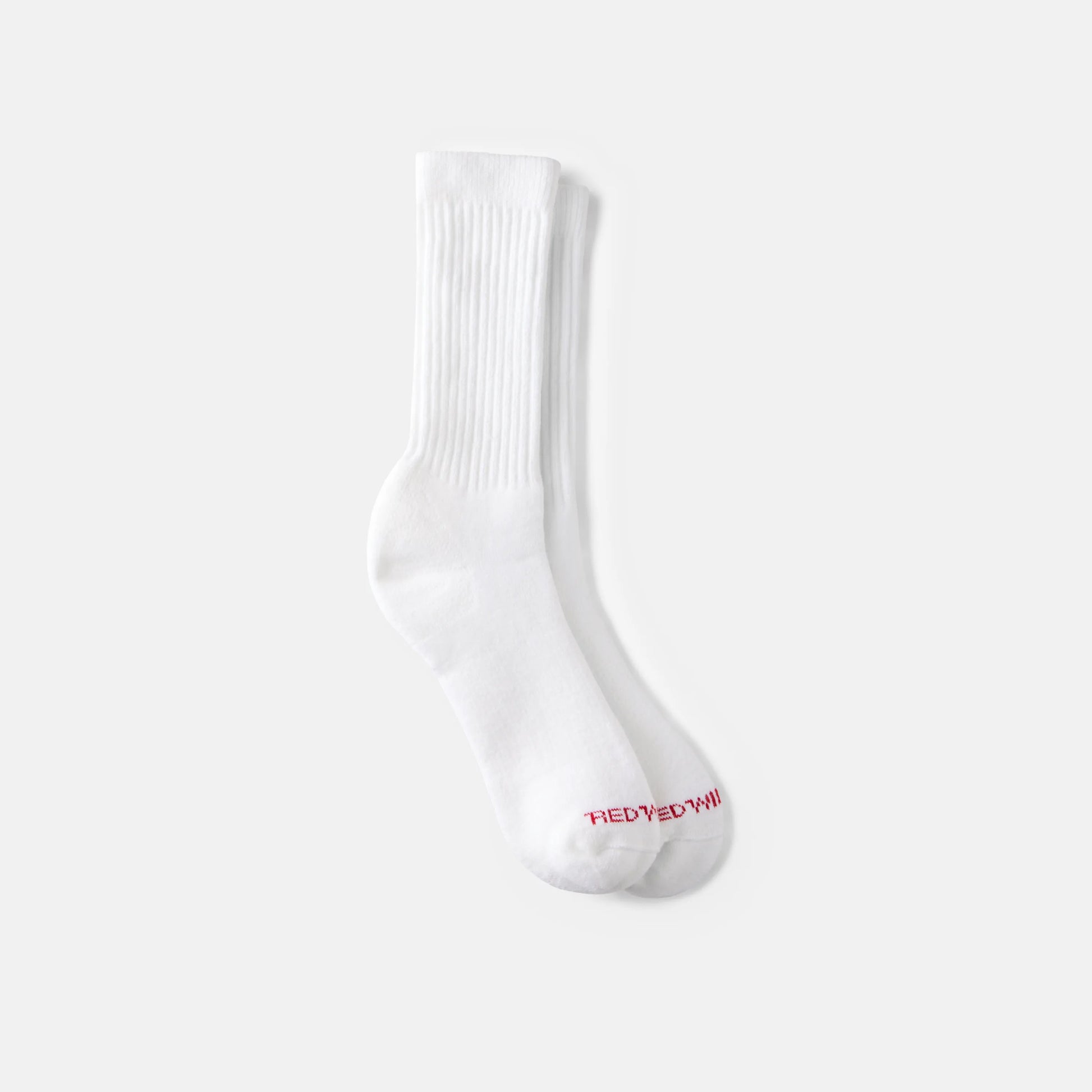 Red Wing Shoes Unisex Acrylic Blend Crew Sock in White 97315