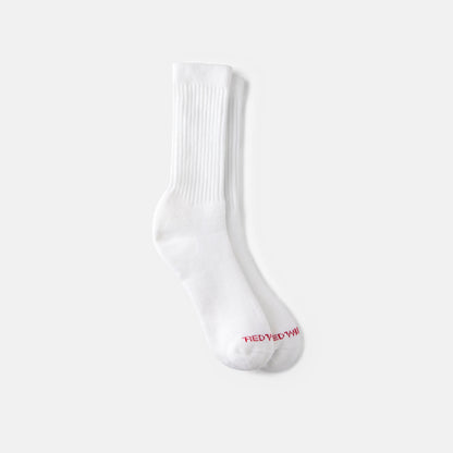 Red Wing Shoes Unisex Acrylic Blend Crew Sock in White 97315