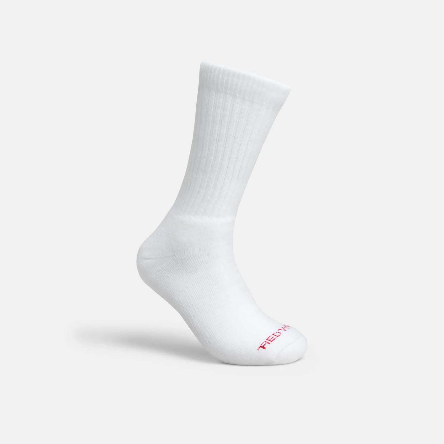 Red Wing Shoes Unisex Acrylic Blend Crew Sock in White 97315