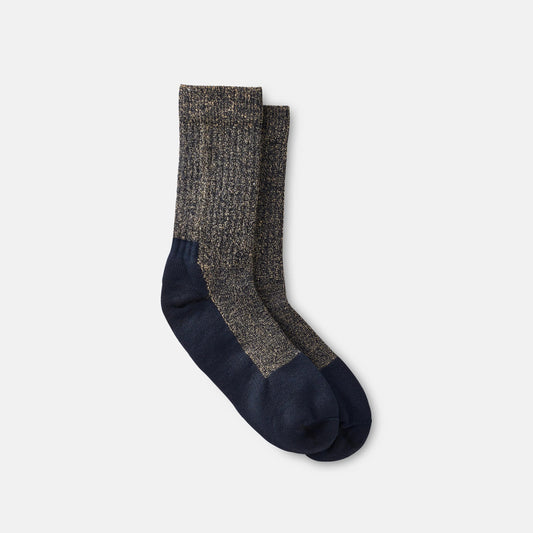 Red Wing Shoes Unisex Deep Toe-Capped Crew Sock in Navy 97653 | Red Wing Heritage