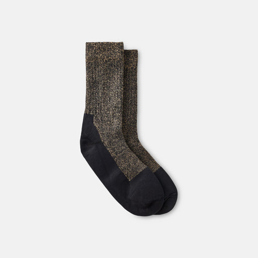 Red Wing Shoes Unisex Deep Toe-Capped Crew Sock in Black 97654 | Red Wing Heritage
