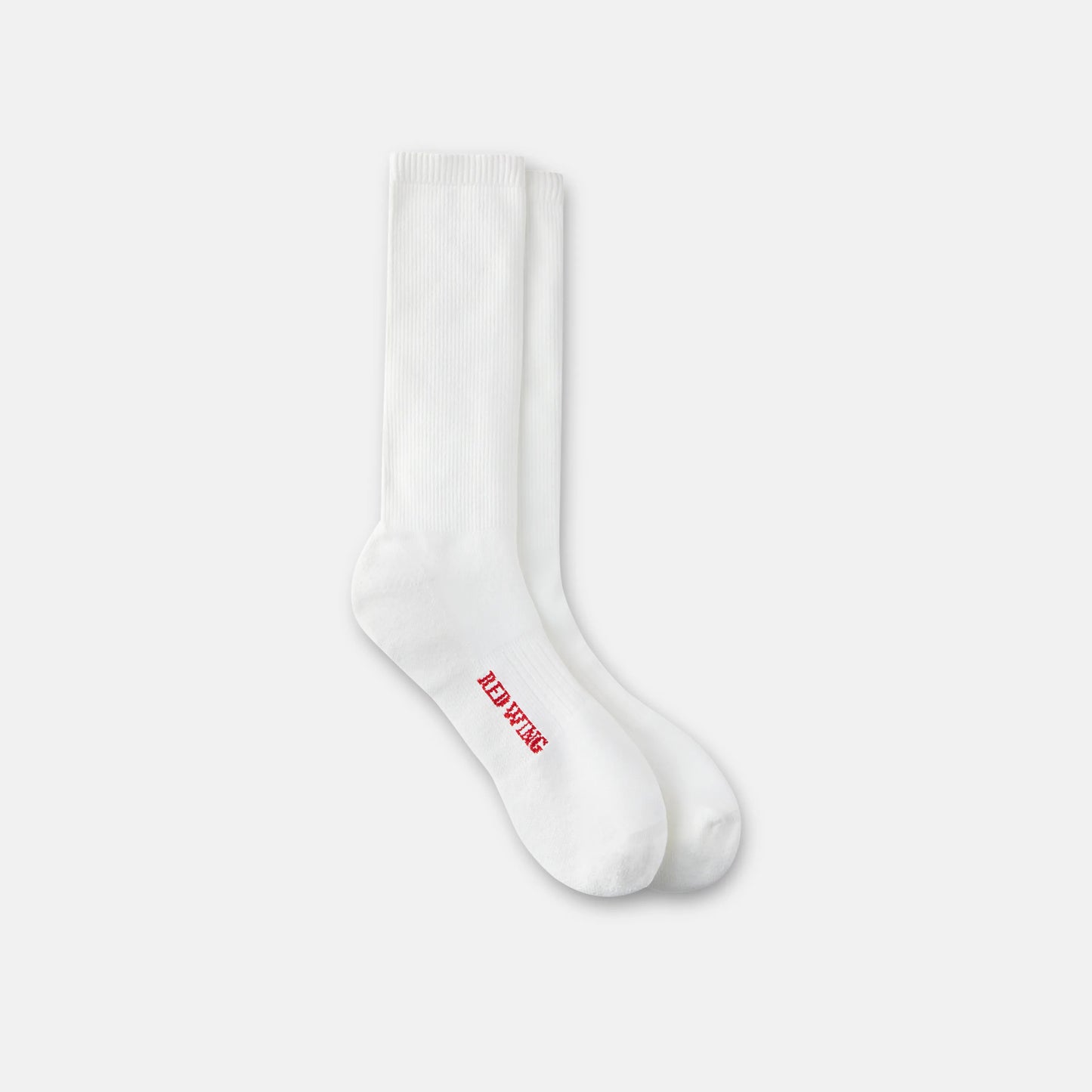 Red Wing Shoes Unisex Breeze Nylon Crew Sock in White 97303