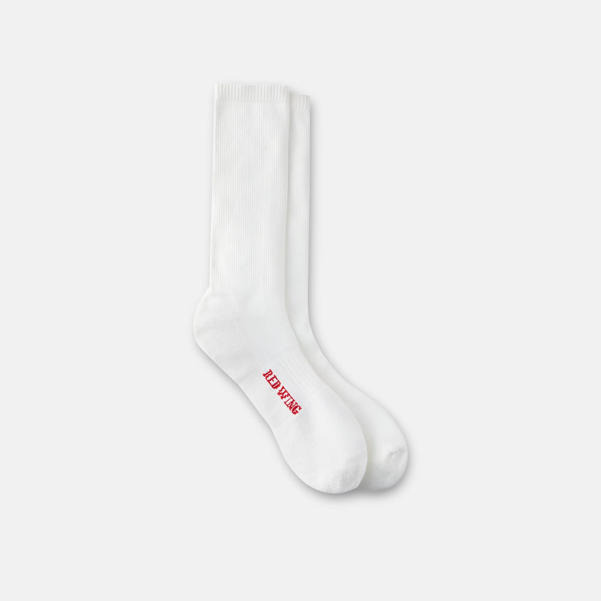 Red Wing Shoes Unisex Breeze Nylon Crew Sock in White 97303