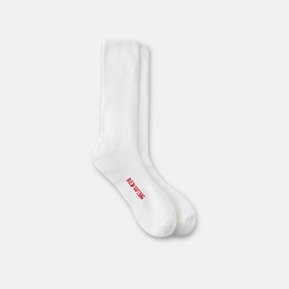 Red Wing Shoes Unisex Breeze Nylon Crew Sock in White 97303