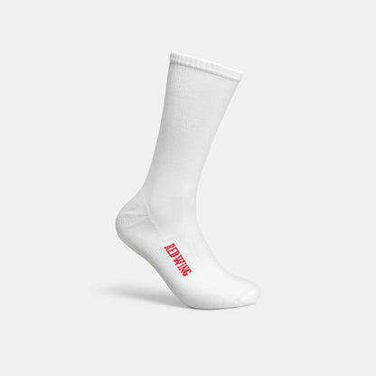 Red Wing Shoes Unisex Breeze Nylon Crew Sock in White 97303