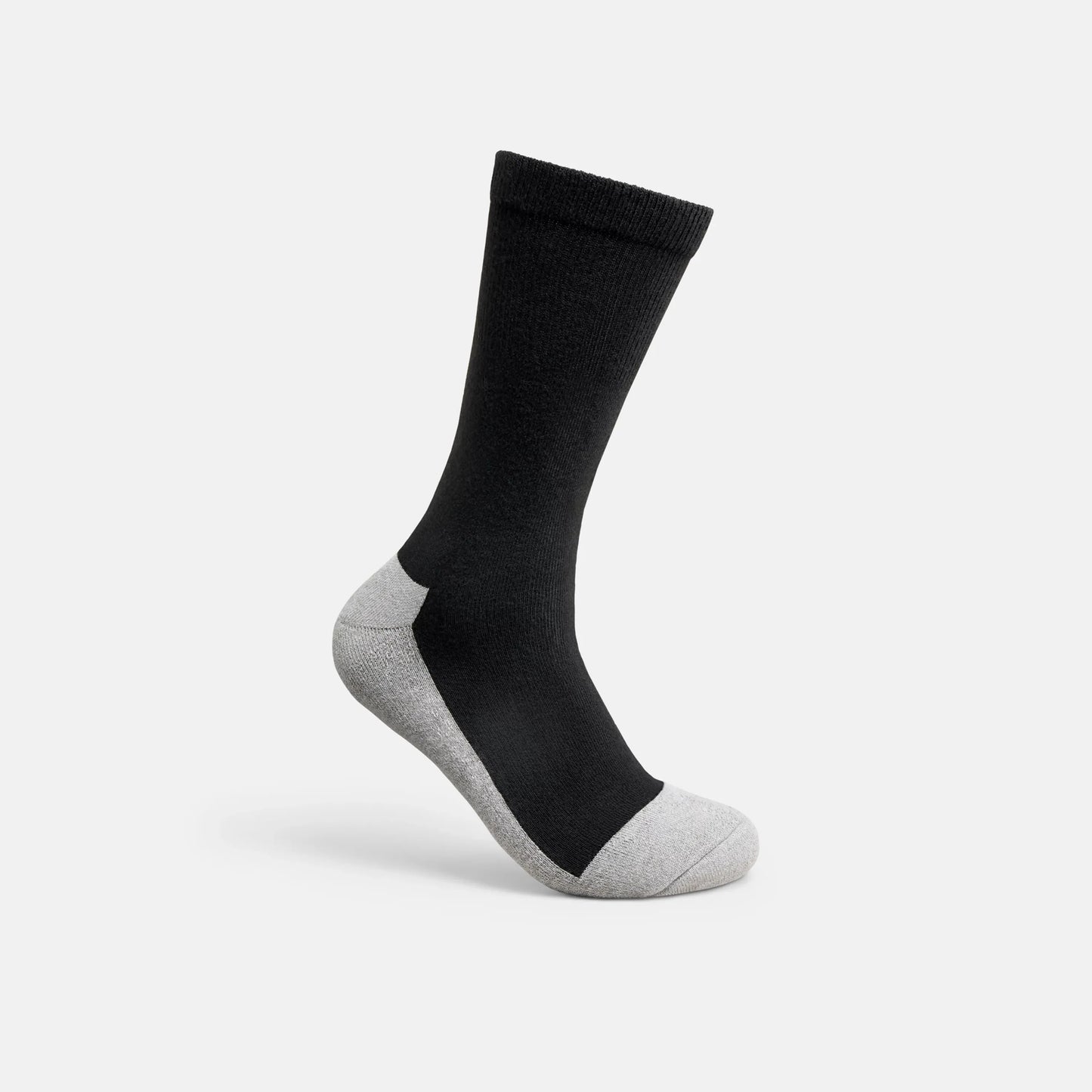 Red Wing Shoes Unisex Coolmax® Blend Diabetic Crew Sock in Black