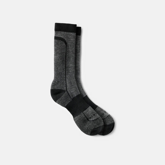 Red Wing Shoes Unisex Merino Wool Blend Crew Sock in Black 97360