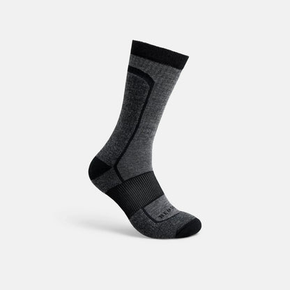 Red Wing Shoes Unisex Merino Wool Blend Crew Sock in Black 97360