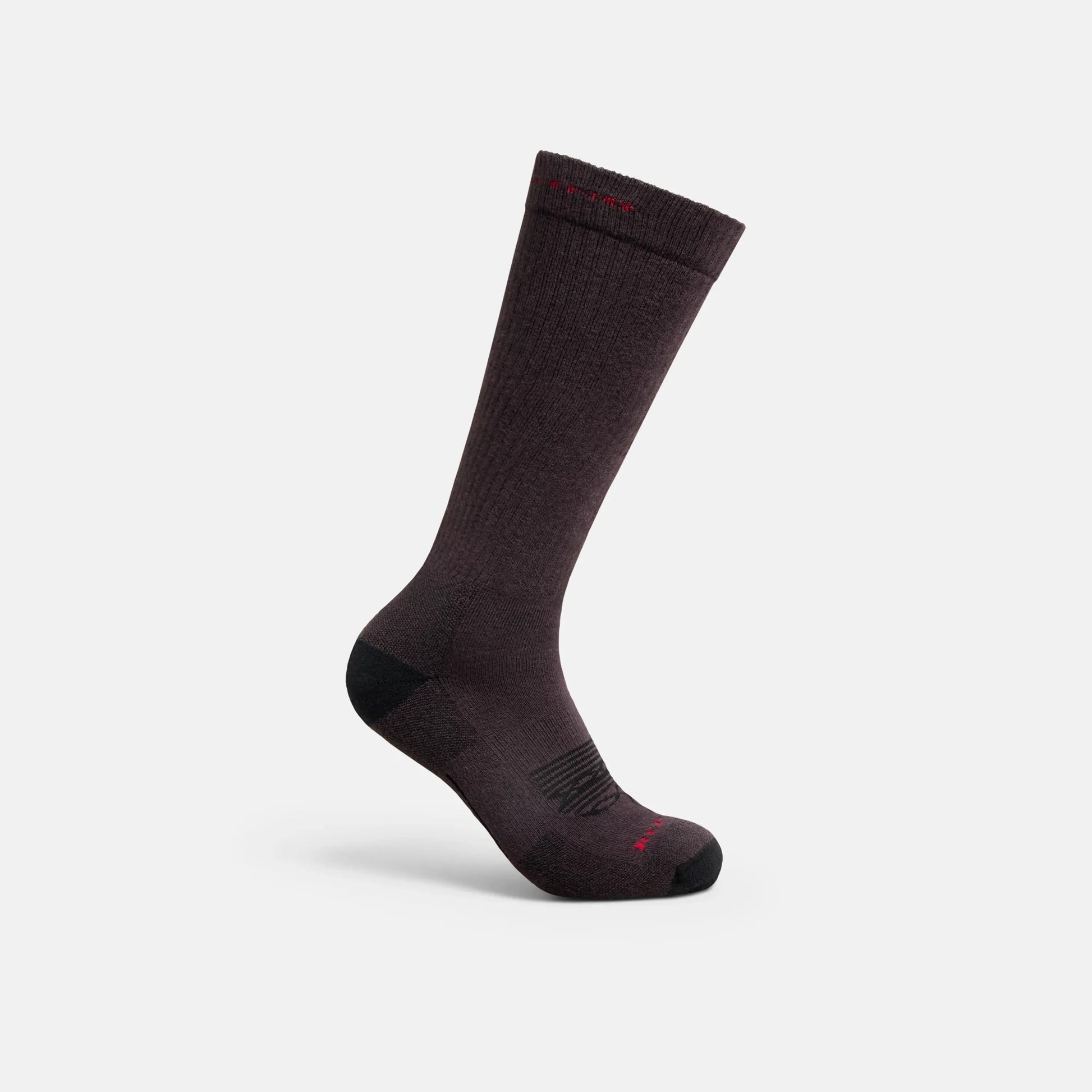 Red Wing Shoes Unisex Western Work Sock in Brown 97385