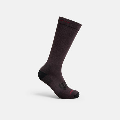 Red Wing Shoes Unisex Western Work Sock in Brown 97385