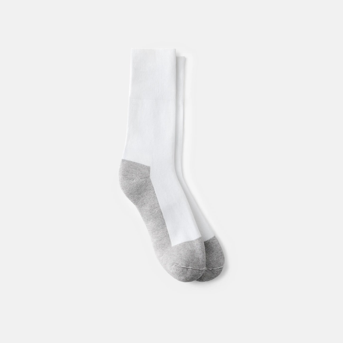 Red Wing Shoes Unisex Coolmax® Blend Diabetic Crew Sock in White 97230