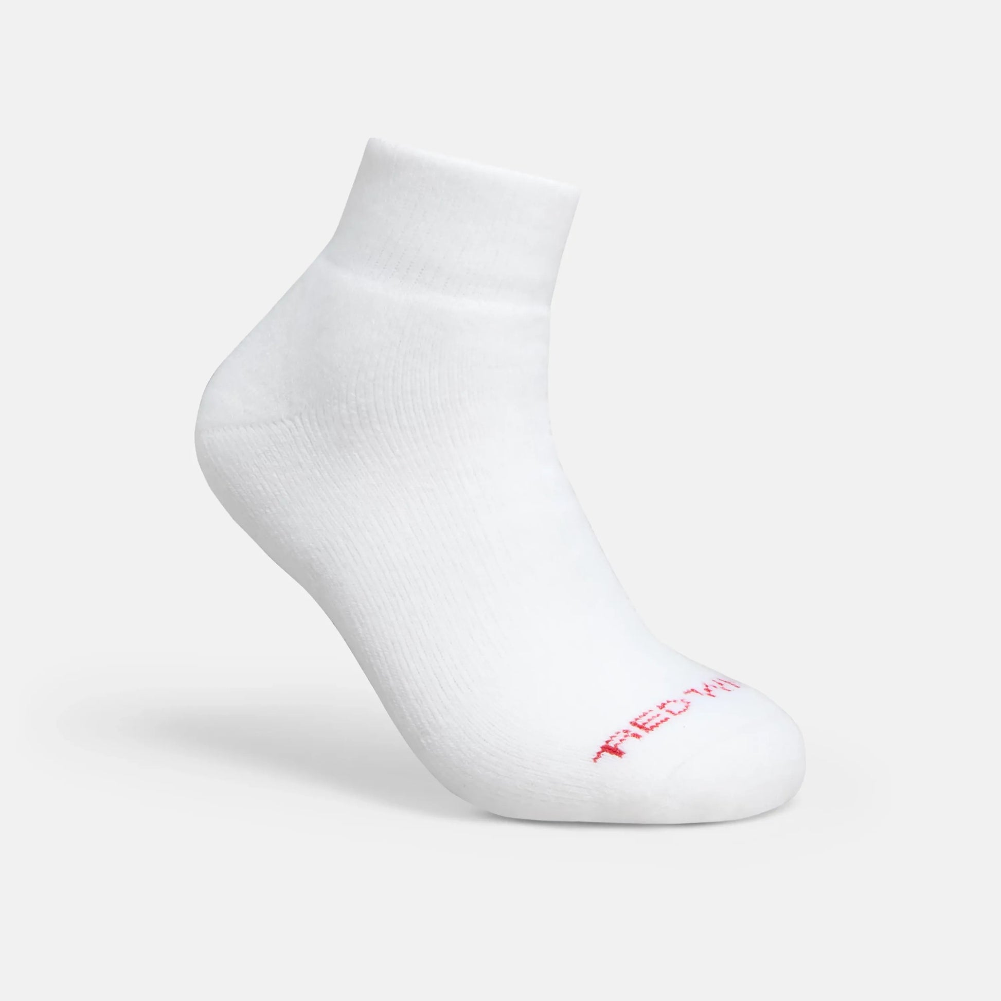 Red Wing Shoes Unisex Acrylic Blend Quarter Crew Sock in White 97316