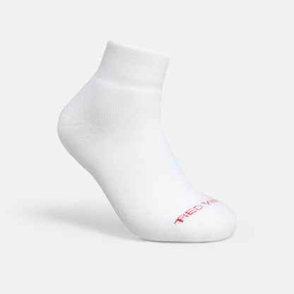 Red Wing Shoes Unisex Acrylic Blend Quarter Crew Sock in White 97316