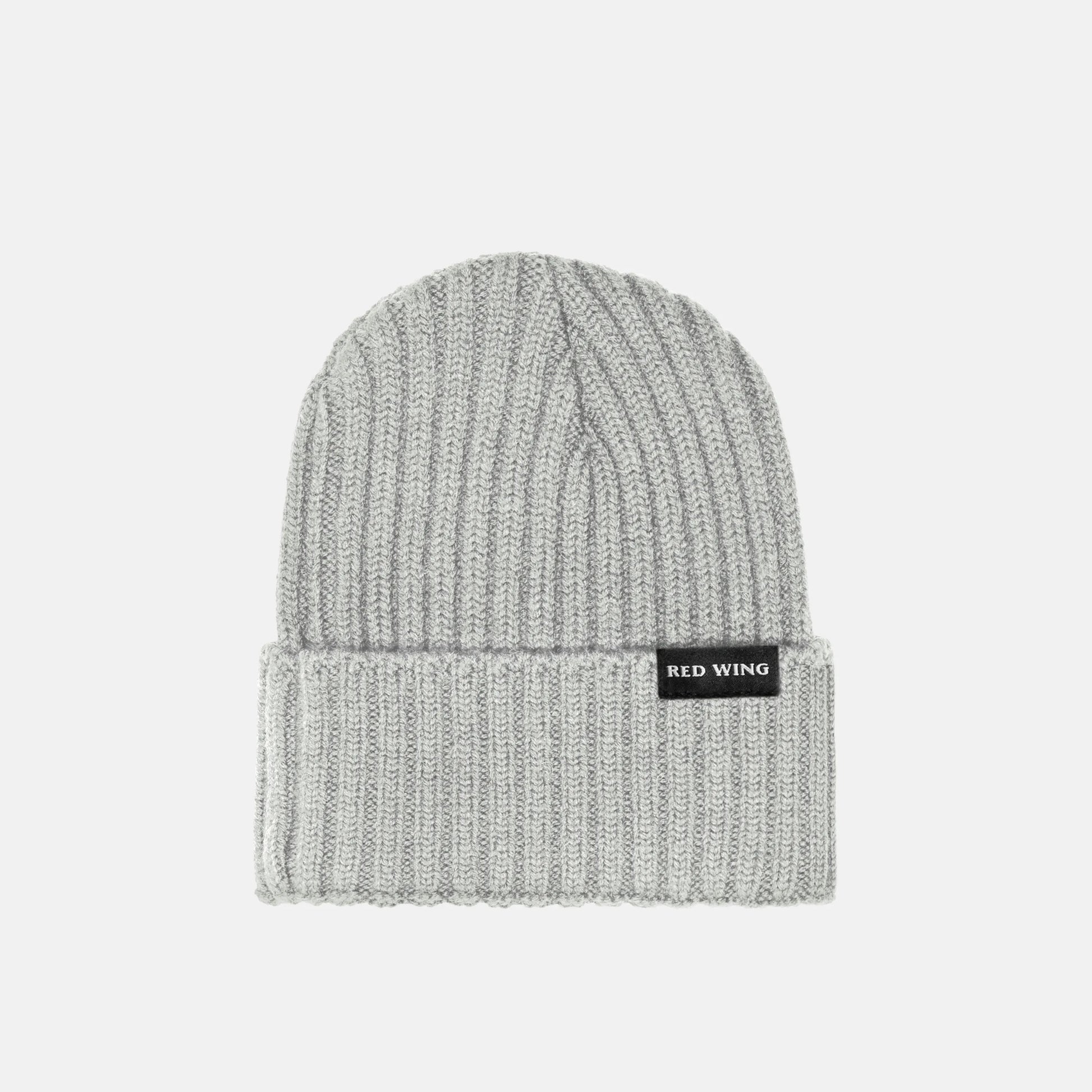 Red Wing Shoes Unisex Shaniko Wool Rib Hat in Gray 97482 | Red Wing Heritage