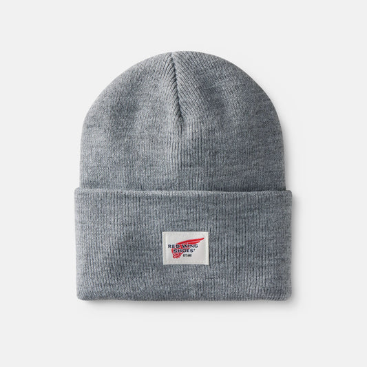 Red Wing Shoes Unisex Knit Watch Hat in Light Gray Heather 97435