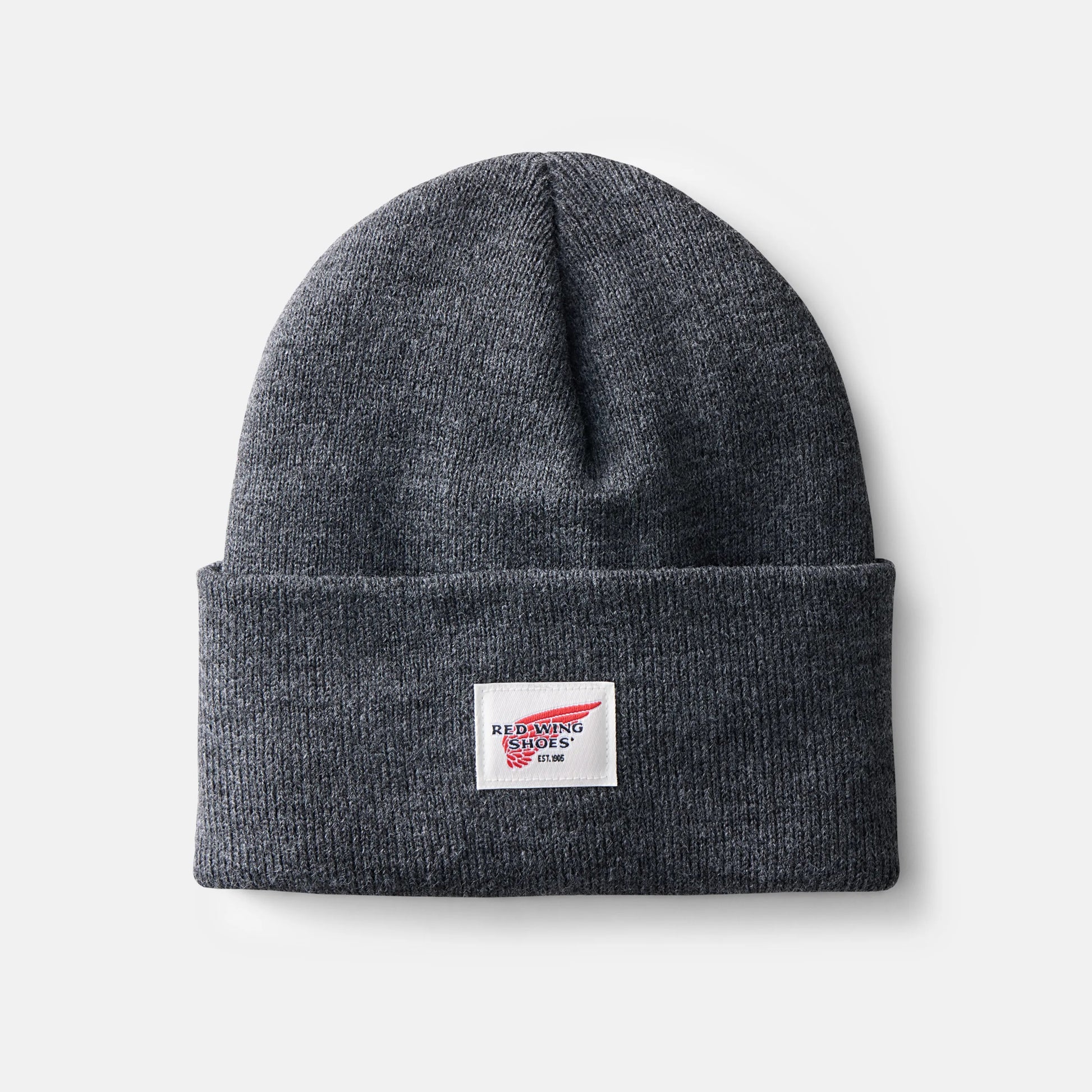 Red Wing Shoes Unisex Knit Watch Hat in Dark Gray Heather 97434