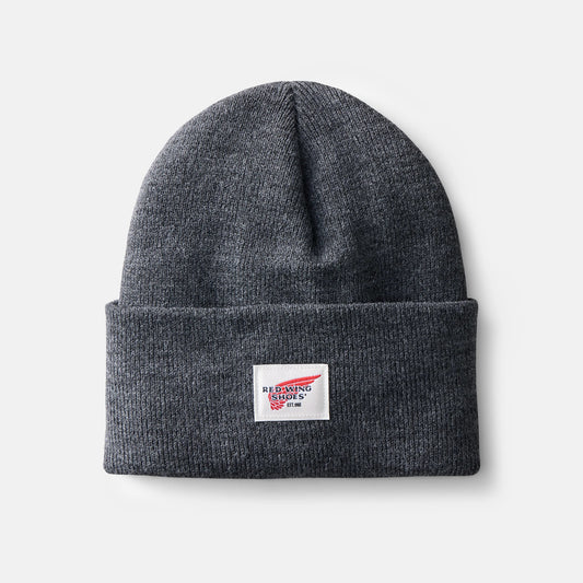 Red Wing Shoes Unisex Knit Watch Hat in Dark Gray Heather 97434