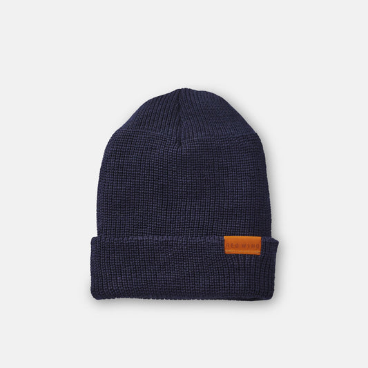 Red Wing Shoes Unisex Merino Wool Knit Hat in Navy 97490 | Red Wing Heritage