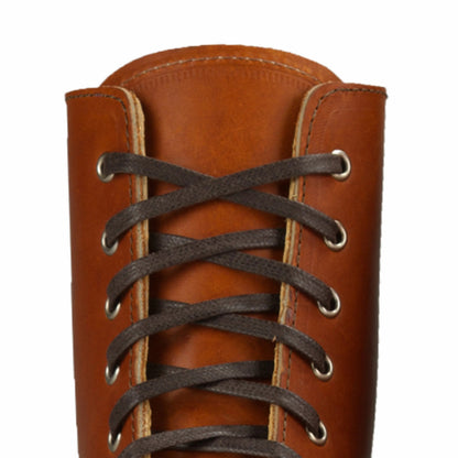 Red Wing Shoes 60-Inch Brown Flat Waxed Boot Laces 93006