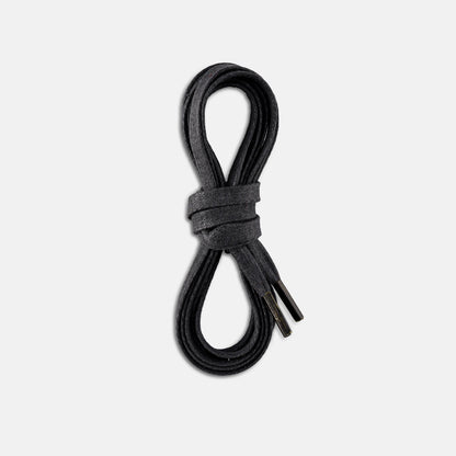 Red Wing Shoes 60-Inch Black Flat Waxed Boot Laces 93007