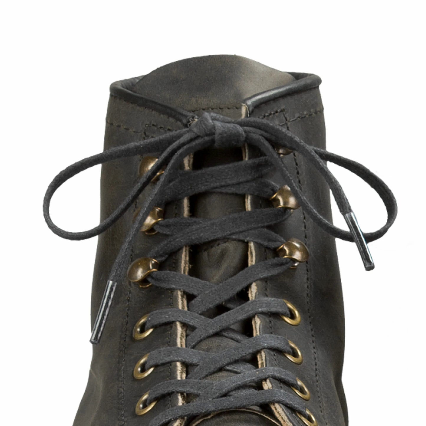 Red Wing Shoes 60-Inch Black Flat Waxed Boot Laces 93007