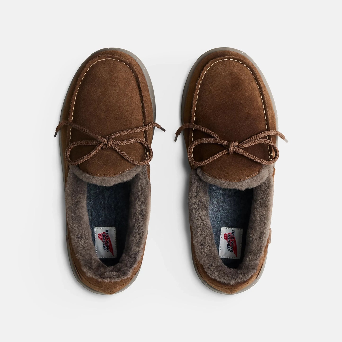 Red Wing Shoes Drift Suede Slippers 97528