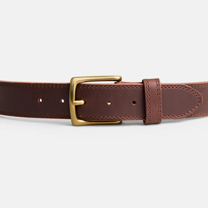Red Wing Shoes Belt in Brown Frontenac Leather 96524