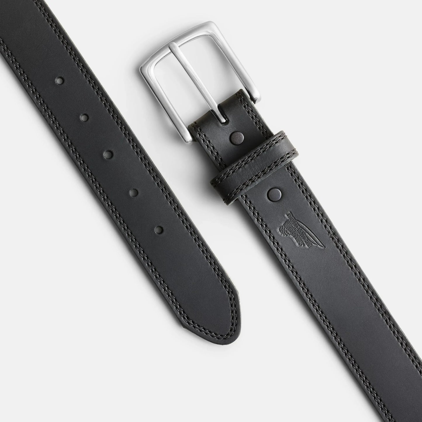 Red Wing Shoes Belt in Black Frontenac Leather 96523