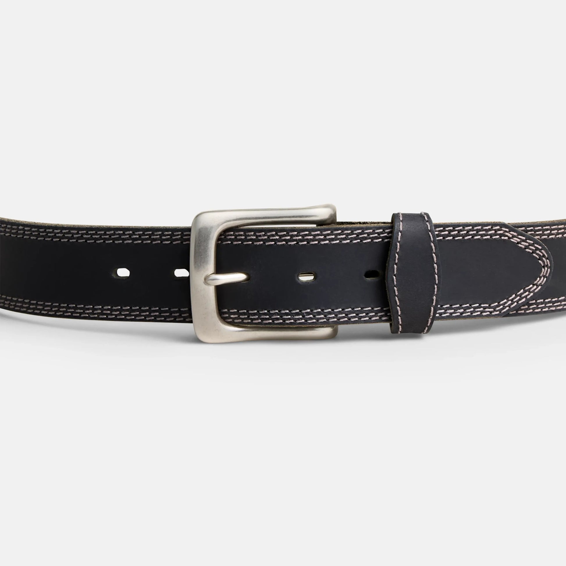 Red Wing Shoes Red Wing Triple Stitch Leather Belt in Black 96549