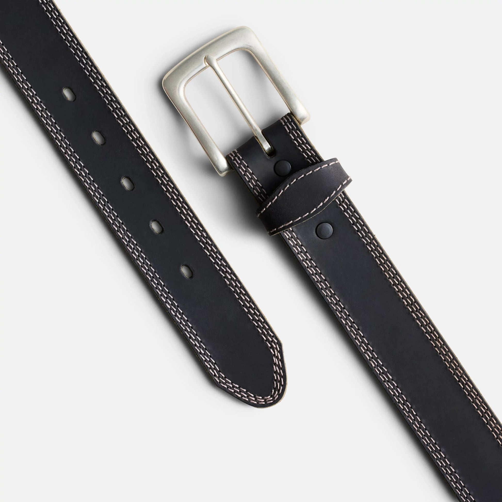 Red Wing Shoes Red Wing Triple Stitch Leather Belt in Black 96549