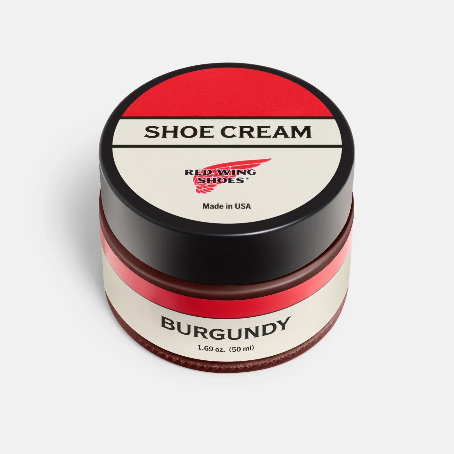 Red Wing Shoes Burgundy Shoe Cream 98035