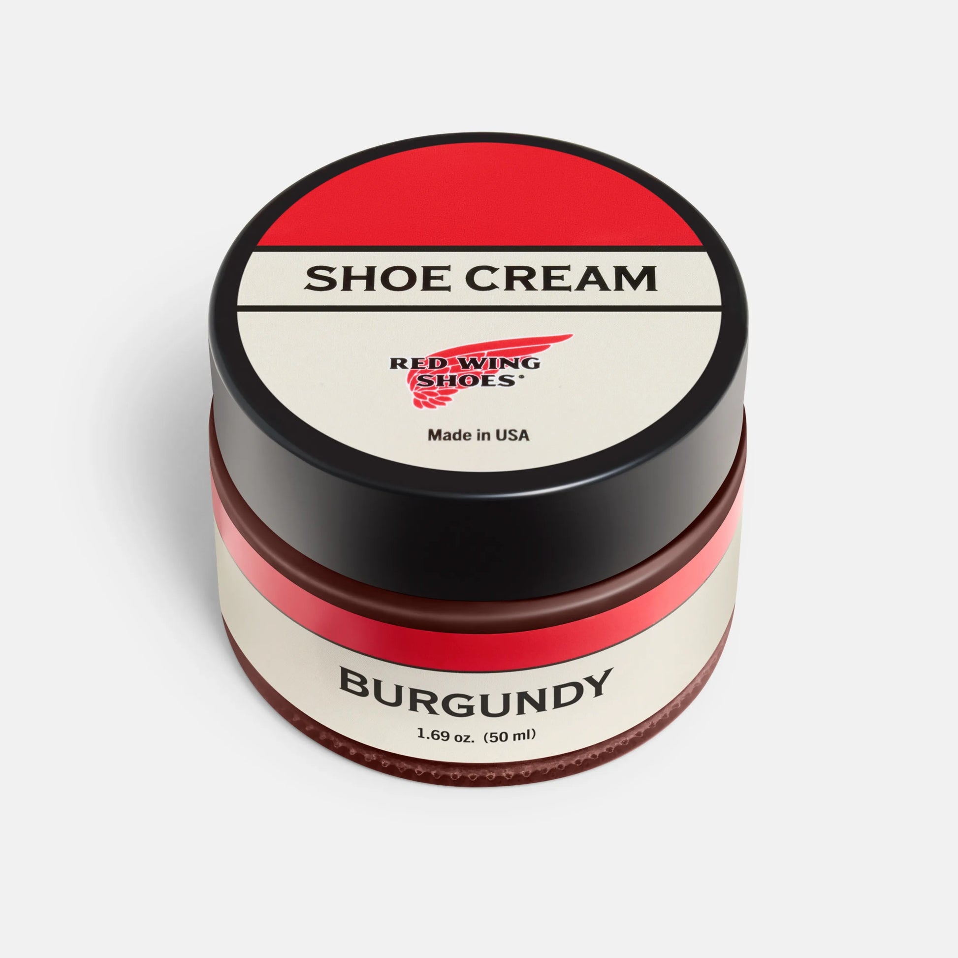 Red Wing Shoes Burgundy Shoe Cream 98035